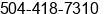 Nomor telpon Tn. Jeramy Johnson di Harvey