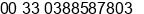 Nomor telpon Tn. WALTER FREDERIC di BENFELD