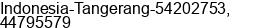 Nomor telpon Tn. Heribertus Prajoko di Tangerang