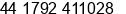 Nomor telpon Tn. john playsted di swansea